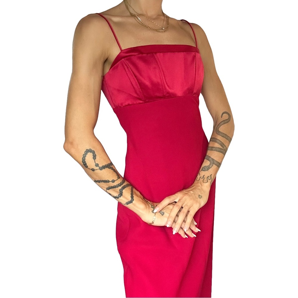 Vintage Red Prom Dress